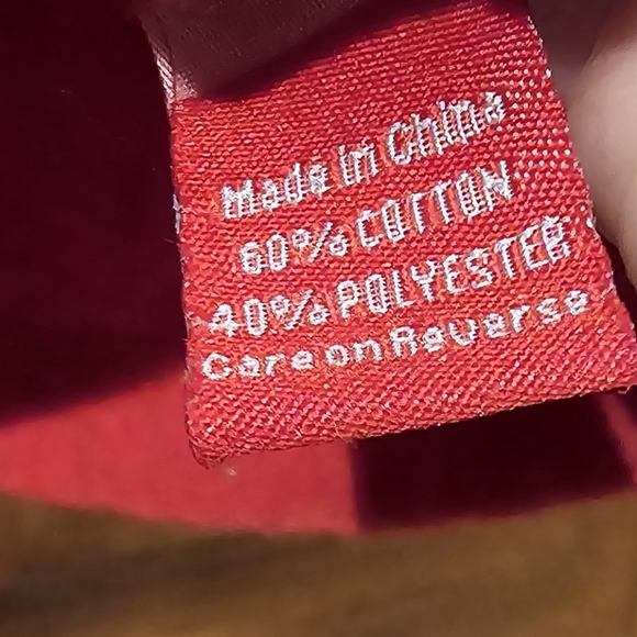 OhioStateBuckeyes-Women's Medium, Red fitted short sleeve tee w/OSU mascot,etc. - Picture 6 of 10